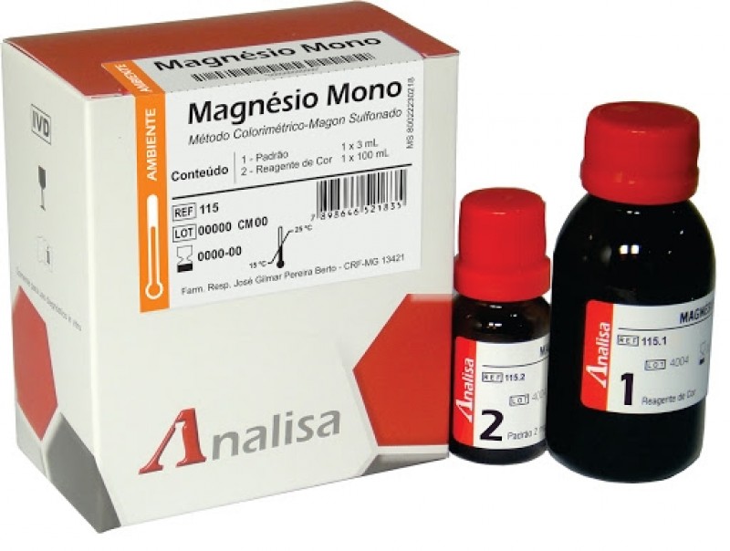 MAGNESIO MONO CAT 115 - 100 ml ANALISA
