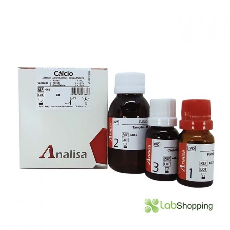 CALCIO - CAT 448 - 2 x 60 ml ANALISA