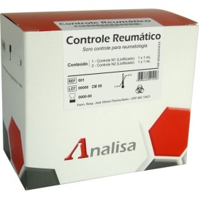 CONTROLE N1 - N2 REUMATICO - CAT 601 - 1ML ANALISA