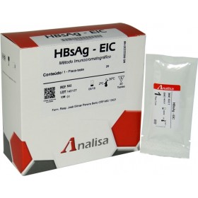 HBsAg - EIC CAT 532 - 20 TESTES ANALISA