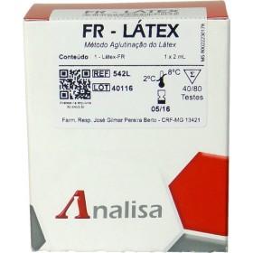 FR - LATEX CAT 542EL - 2,5 ml (50/100 TESTES) FR ANALISA